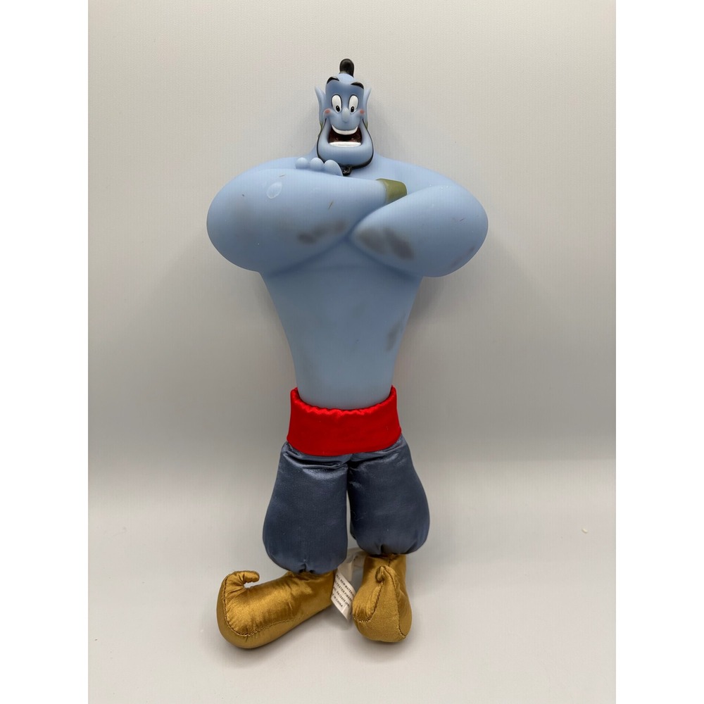 Disney Aladdin Genie Plush Vinyl Figure Blue Collectible Toy